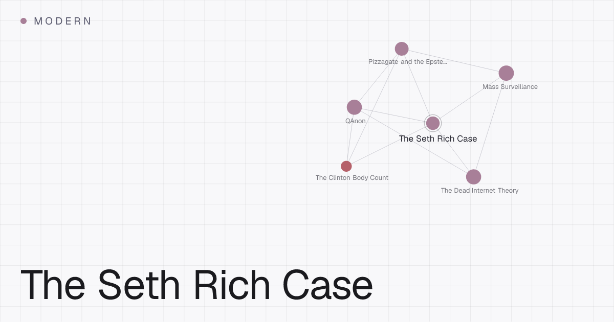 The Seth Rich Case — Apeirron
